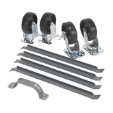 Grey Mobile Kit for 30012 & 30016 Racks - A30424M