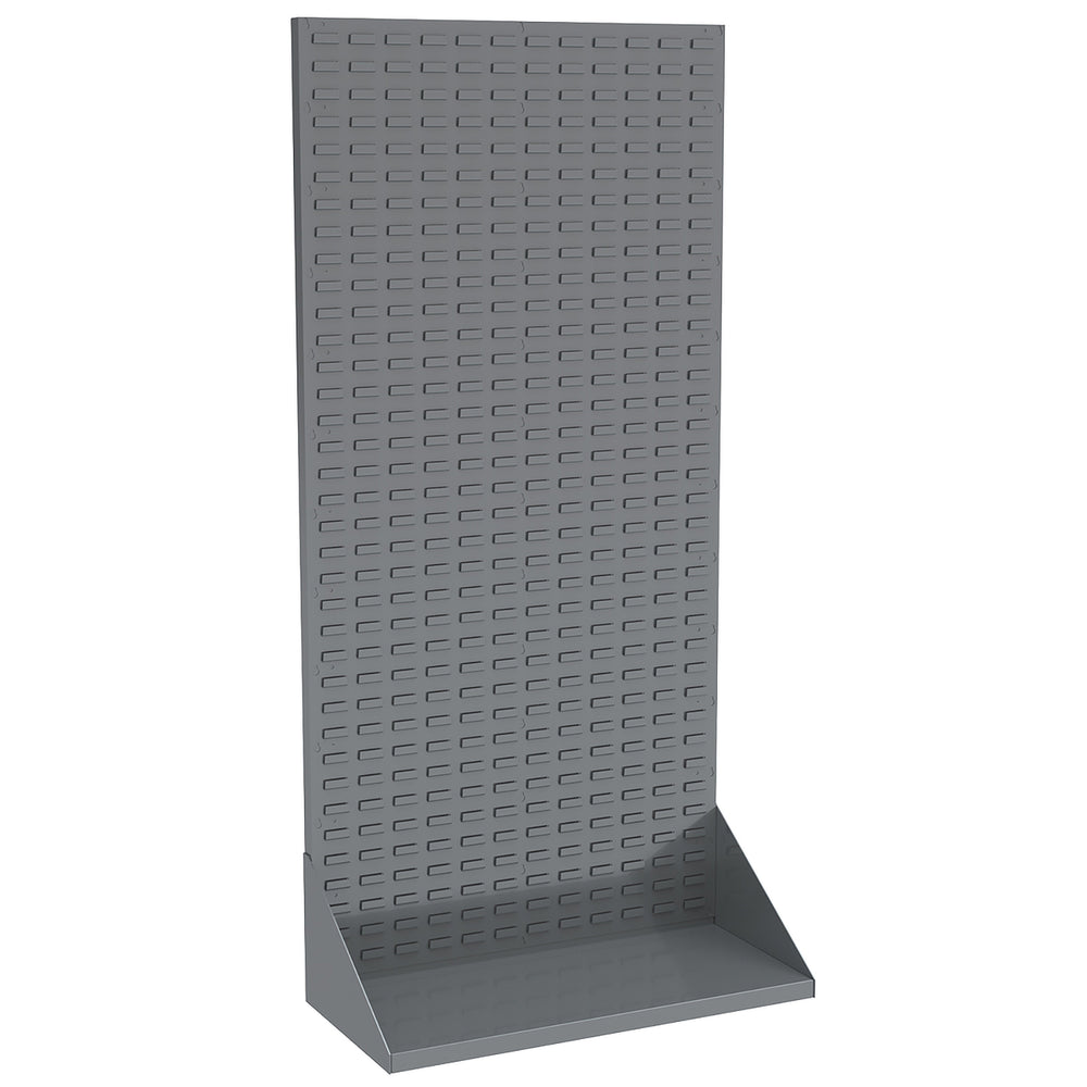 Grey 35-3/4" x 75-1/8" Louvered Floor Rack by FarrellPack
