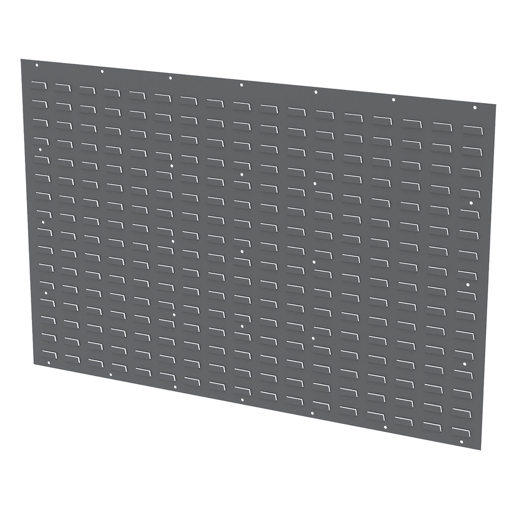 Grey 52" x 34-1/8" Louvered Wall Panel by FarrellPack