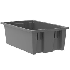 Grey Nest and Stack Tote 18"x11"x6" by FarrellPack - A35180E01