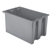Grey Nest and Stack Tote 23.5" x 15.5" x 12" - A35240E01