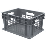 Grey Vented Side Container 15-3/4" x 11-3/4" x 8-1/4" - A37278E01