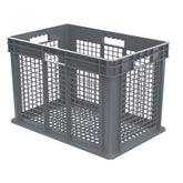 Grey Vented Straight Wall Container 23-3/4" x 15-3/4" x 16-1/8" - A37616E01