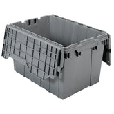 Grey 21"x15"x12" Attached Lid Container by FarrellPack - A39120E01