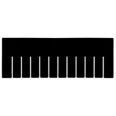 Black Long Dividers for A33166 - Pack of 6 - A42166E10
