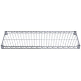 Chrome 12" x 48" Wire Shelf - AK1248SHELFCHROME