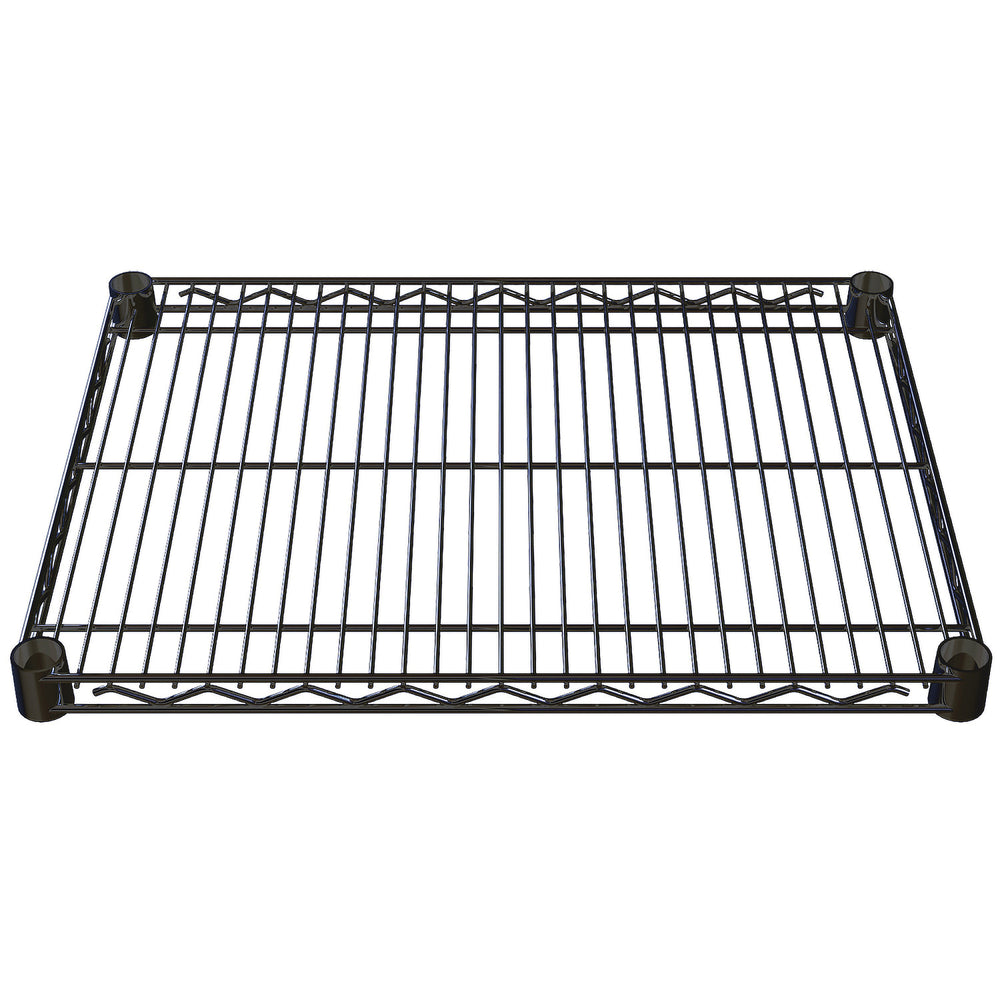 Black Epoxy 18"x24" Wire Shelf by FarrellPack