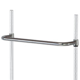 Chrome Wire Shelving with 18" Push Handle - AKPH18CHROME