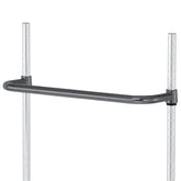 Grey Epoxy Wire Shelving with 24" Push Handle - AKPH24GREY