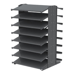 Grey 18"x36"x60" Double Sided Pick Rack by FarrellPack