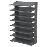 Grey 18"x36"x60" Single Sided Pick Rack - APRS18