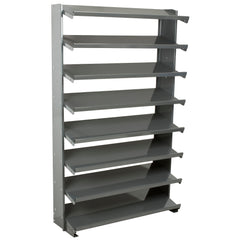Grey 12"x36"x60" Single Sided Pick Rack - APRS