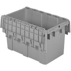 Grey 22"x13"x12" Attached Lid Container by FarrellPack