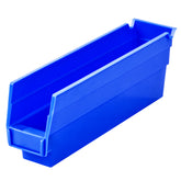 Blue Shelf Bin 11-5/8" x 2-3/4" x 4" by FarrellPack - AW30110BLUE