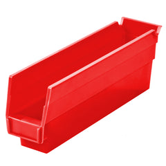 Red Shelf Bin 11-5/8" x 2-3/4" x 4" by FarrellPack - AW30110RED