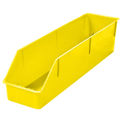 Yellow 24"x6"x5" High Visibility Shelf Bin by FarrellPack