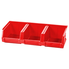 Red System Bin 5 3/8" x 12 1/4" x 3" by FarrellPack - AWSYS30210RED