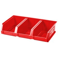 Red System Bin 7 3/8" x 12 1/4" x 3" by FarrellPack