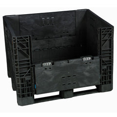 Black Collapsible Bulk Container 32"x30"x34" - BC3230342010000