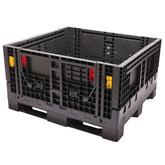Black Collapsible Bulk Container 48"x45"x25" - BC4845252010000
