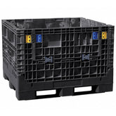 Black Extra-Duty Bulk Box 48"x45"x34" by FarrellPack - BN4845342010000