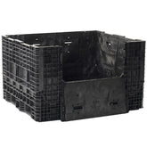 Black Extended Length Bulk Box 57-1/4" x 48" x 34" - BS5748342010002