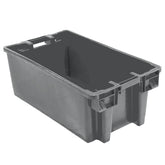 Grey Heavy Duty Stack and Nest Container 31"x18"x12" - C18702E01