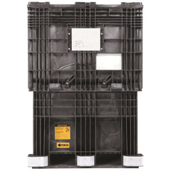 Black CenterFlow Bulk Container 56"x45"x64" by FarrellPack - CF5745650010500
