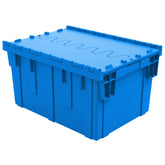 Blue 28"x21"x15" Attached Lid Container by FarrellPack - DC282015BLUE