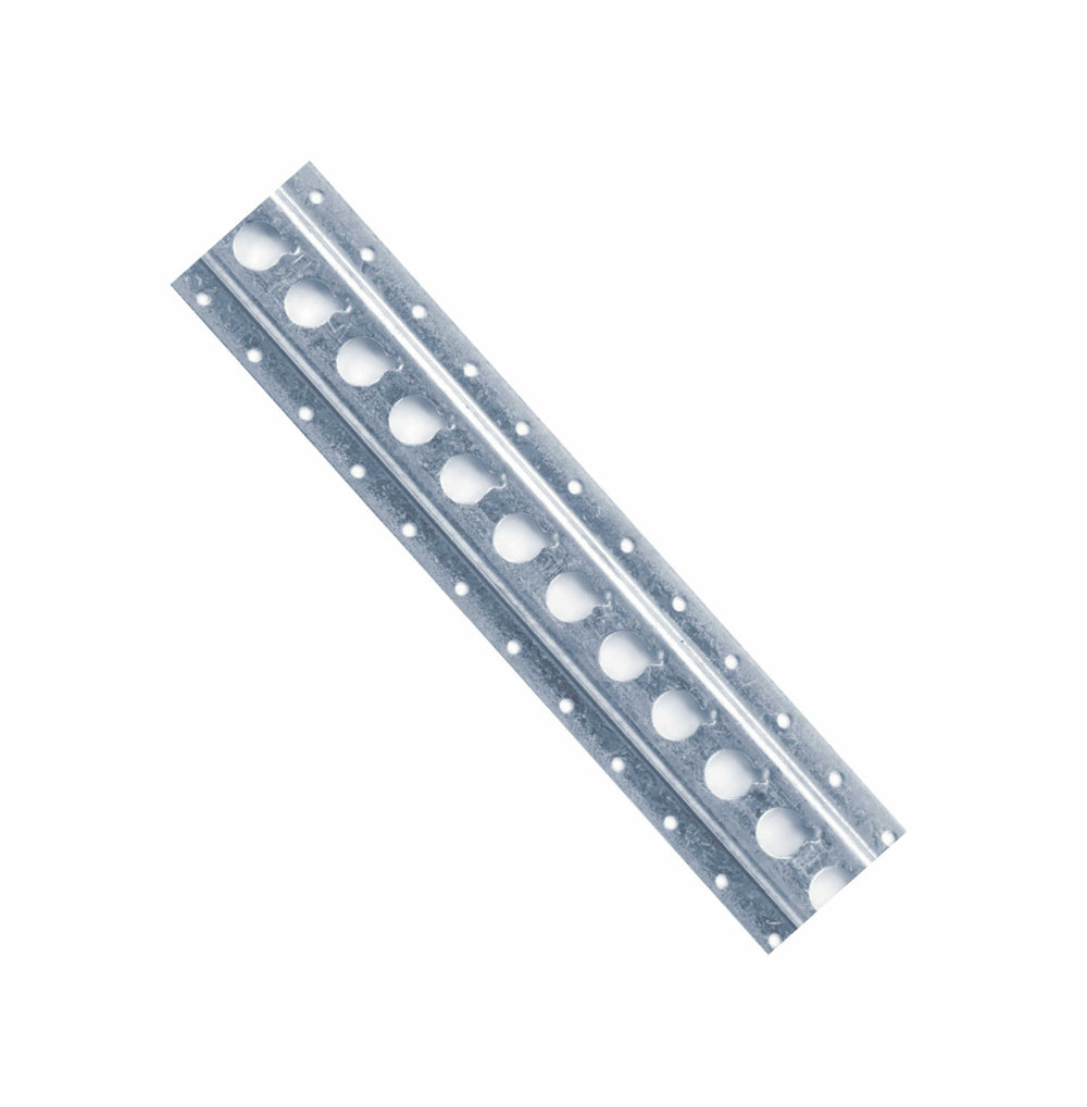 Kinedyne 10' Series F 1" Hole Galvanized Horizontal Logistic Track by Kinedyne, galvanized steel notched hole logistic track for cargo restraint