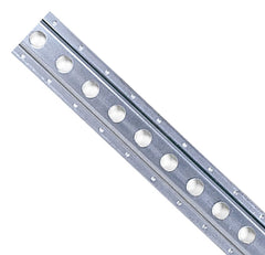 Kinedyne 10' Series F 1" Hole Galvanized Horizontal/Vertical Logistic Track by Kinedyne, galvanized steel logistic track for trailer tie-downs