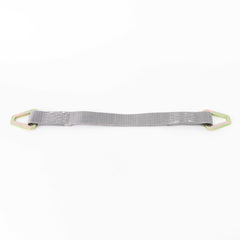 Kinedyne 2" by 2' Heavy-Duty Flat D-Ring Axle Strap by Kinedyne, heavy-duty axle strap with flat D-ring fittings
