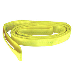 Kinedyne 2" by 8' Two-Ply Flat Polyester Eye & Eye Web Sling by Kinedyne for industrial lifting and rigging, product view