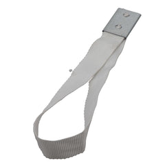 Kinedyne 24" Door Pull w/ Steel Mount Plate by Kinedyne, galvanized steel plate with polyester webbing