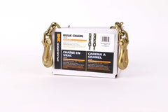 Kinedyne 3/8" by 400' Grade 70 Bulk Chain - 1 Per Barrel heavy-duty zinc-plated chain by Kinedyne for industrial tie-downs