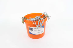 Kinedyne Grip Link 11 x 22.5 Single Square Link Cross Tire Chains by Kinedyne, rugged highway tire chain set for trucks
