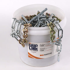 Kinedyne Grip Link 11 x 24.5 Dual-Triple V-Bar Cross Tire Chains by Kinedyne, highway traction chains for trucks