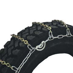 Kinedyne Grip Link 11 x 24.5 Single Square Link Cross Tire Chains by Kinedyne, highway tire chains for commercial trucks