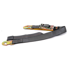 Kinedyne Pair of 2 inch by 5 foot Snap Hook Overcenter Buckle Marine Transom Straps by Kinedyne, used for securing boats during transport
