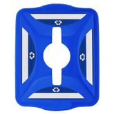 Blue Recycling Container Lid 19" x 15.5" by FarrellPack - N408600-200-01
