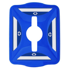 Blue Recycling Container Lid 19" x 15.5" by FarrellPack - N408600-200-01