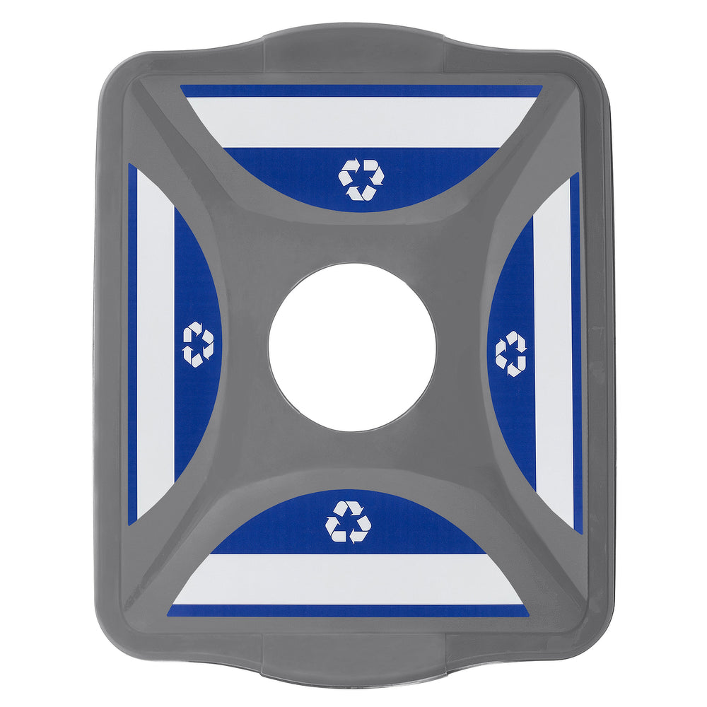 Grey Recycling Container Lid 19" x 15.5" by FarrellPack
