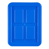 Blue Flat Storage Lid for 15.75" x 11.50" Recycling Containers - N408727-200-00