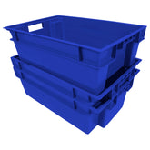 Blue Solid Stack and Nest Container 24" x 16" x 8" - SN2416080023000