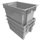 Grey Solid Stack and Nest Container 24"x16"x12" - SN2416120021000