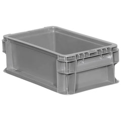 Grey 24"x15"x5" Straight Wall Container - SW241505F101000