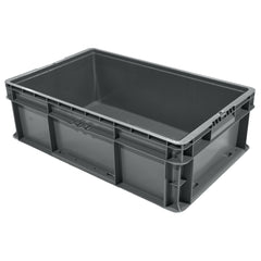 Grey 24" x 15" x 7" Straight Wall Container - SW241507F101000