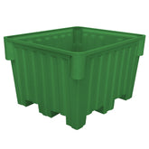 Green Nesting Forklift Bin 48"x42"x30" by FarrellPack - TS4800BASEGREEN