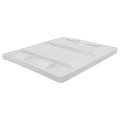 White Lid for TS4800 Nesting Forklift Bin by FarrellPack