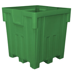 Green 44"x44"x46" Nesting Forklift Bin by FarrellPack - TS4900BASEGREEN